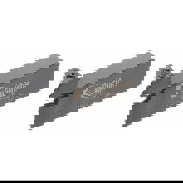 Indexable Grooving-Cutoff Toolholder: A4SMR120414, 4 mm Min Groove Width, 14 mm Max Depth of Cut, Right Hand