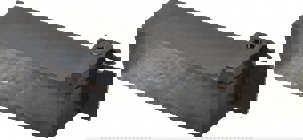 Indexable Grooving-Cutoff Toolholder: A4SMR200417, 4 mm Min Groove Width, 17 mm Max Depth of Cut, Right Hand