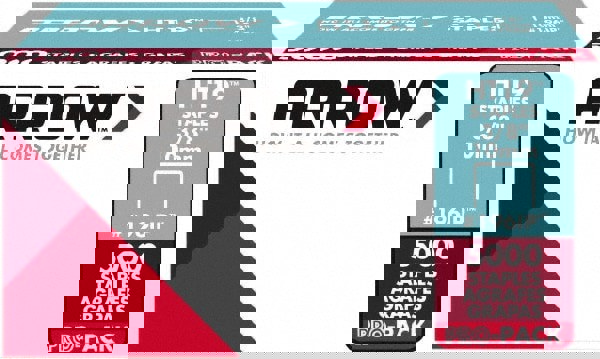 High Carbon Steel Light-Duty Staple: 3/8