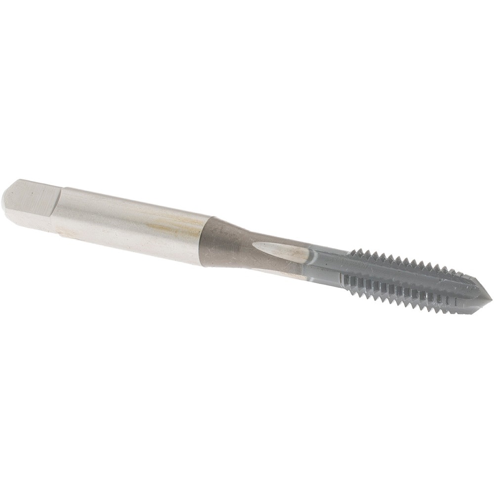 Straight Flute Tap: M6x1 Metric Coarse, 4 Flute, Plug Chamfer, 6H Class of Fit, High-Speed Steel