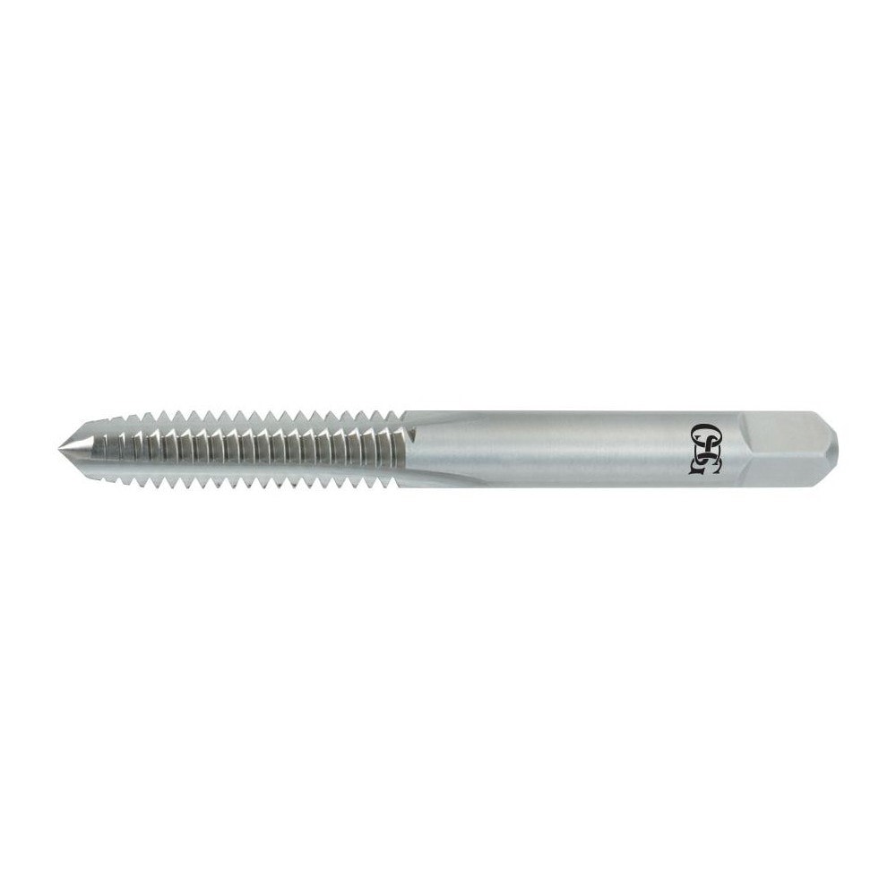 Straight Flute Tap: M4.5x0.75 Metric Coarse, 4 Flutes, Plug, High Speed Steel, Oxide Coated