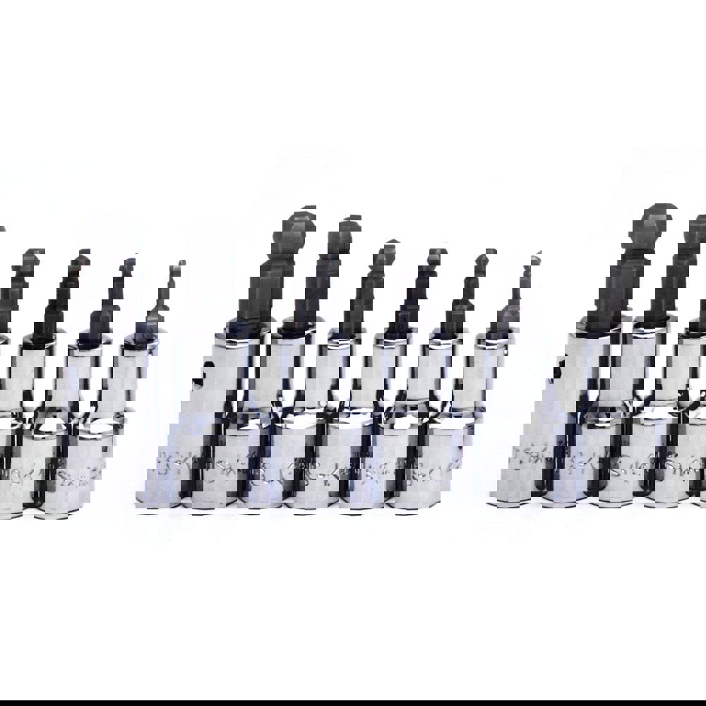 Hex Bit Socket Set: 3/8