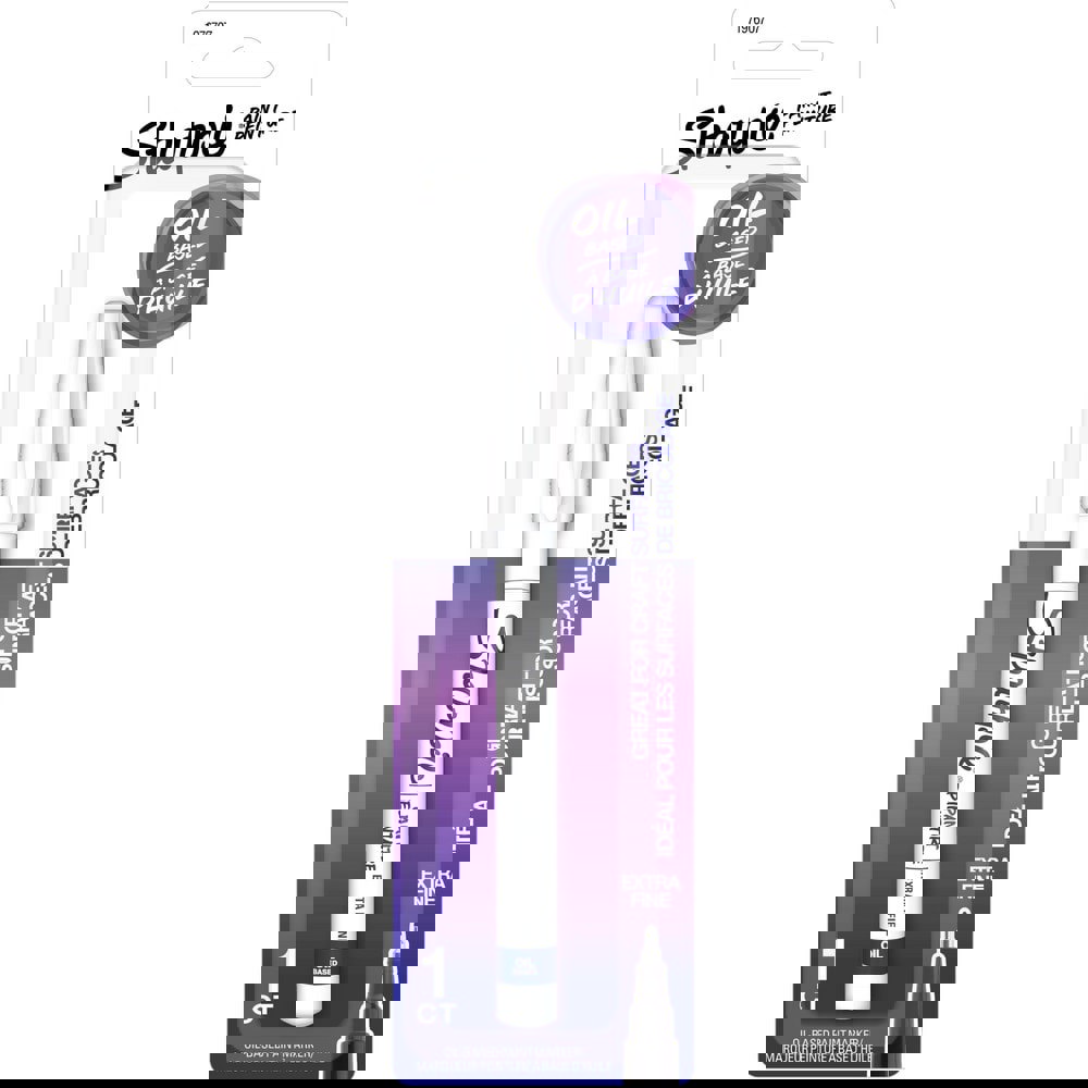 Markers & Paintsticks; Marker Type: Paint ; Tip Shape: Extra Fine ; Color Family: White ; Ink Type: Oil Base ; Number Of Pieces: 1 ; UNSPSC Code: 27112300