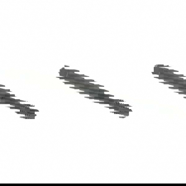 Spiral Point Tap: M3x0.5 Metric, 2 Flutes, Plug Chamfer, 6H Class of Fit, HSS, Steam Oxide Coated