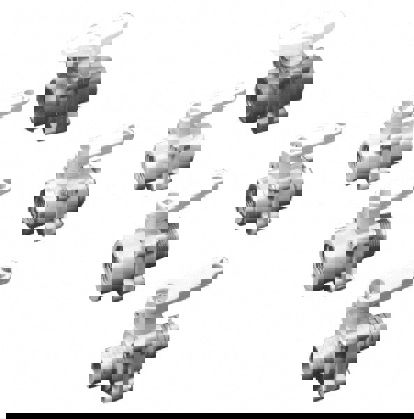Standard Manual Ball Valve: 3/4