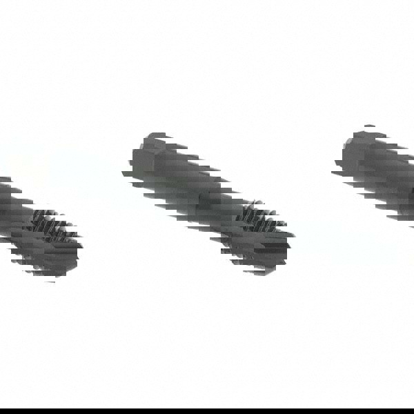 Spiral Point Tap: M8x1.25 Metric, 2 Flutes, Plug Chamfer, 6H Class of Fit, HSS, Steam Oxide Coated