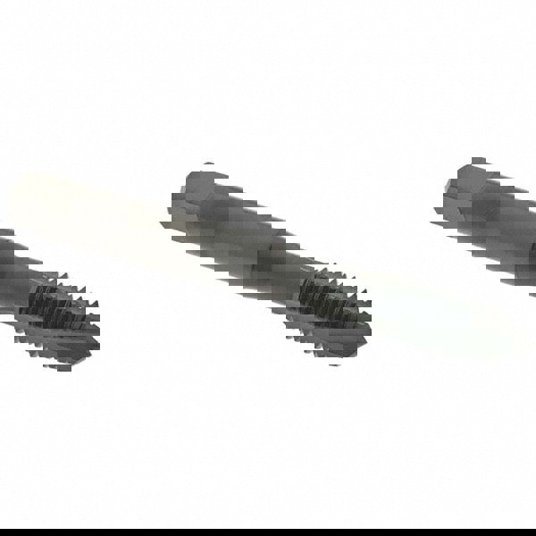 Spiral Point Tap: M8x1.25 Metric, 3 Flutes, Plug Chamfer, 6H Class of Fit, HSS, Steam Oxide Coated