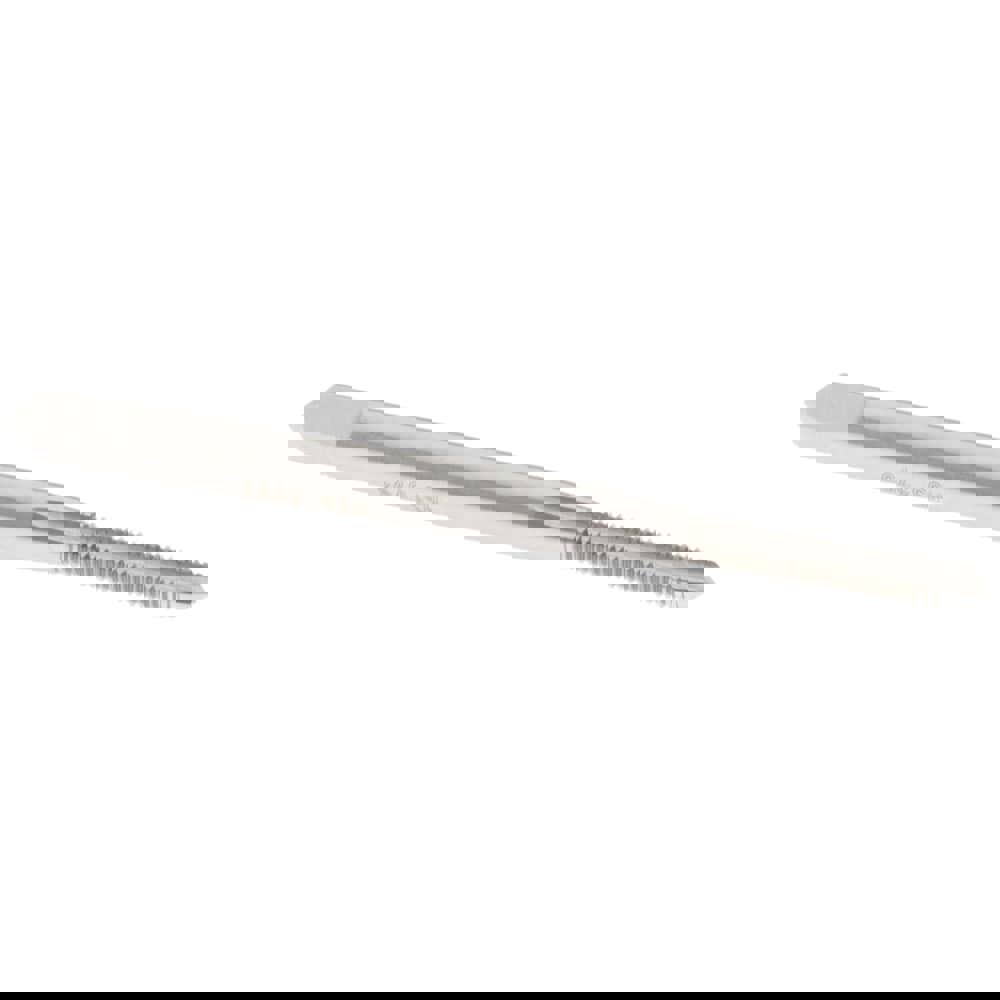 Spiral Point Tap: M2.5x0.45 Metric, 2 Flutes, Plug Chamfer, 6H Class of Fit, HSS, Bright/Uncoated Coated