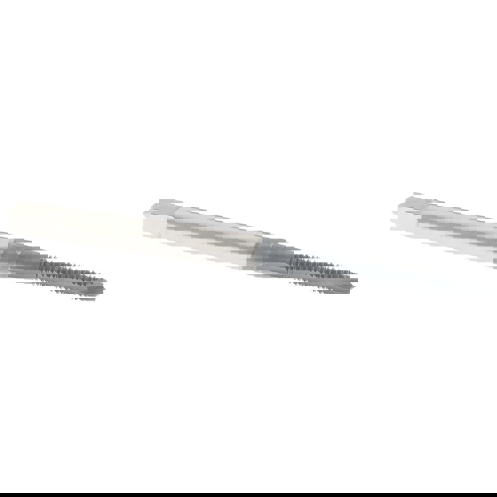 Spiral Point Tap: M2.5x0.45 Metric Coarse, 2 Flutes, Plug Chamfer, 6H Class of Fit, HSS, elektraLUBE Coated