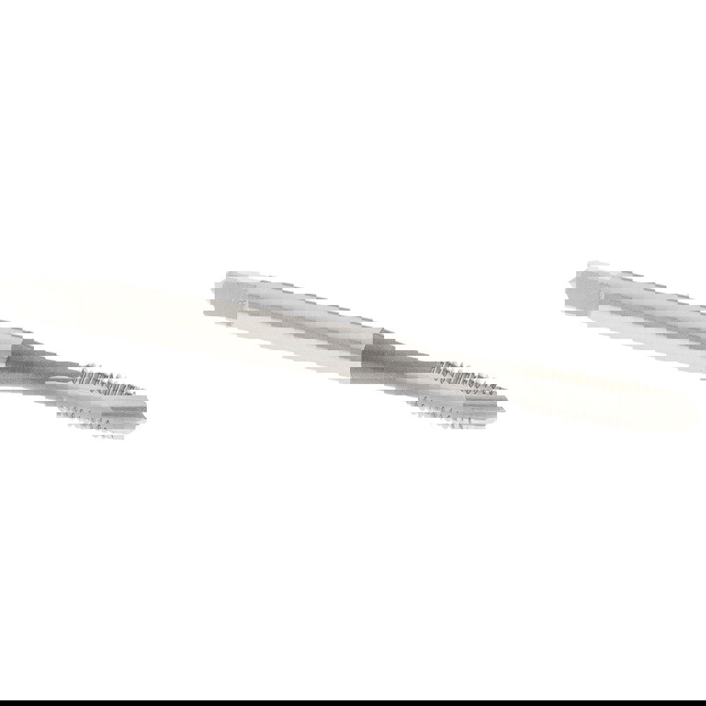 Spiral Point Tap: M4.5x0.75 Metric, 2 Flutes, Plug Chamfer, HSS, Bright/Uncoated Coated