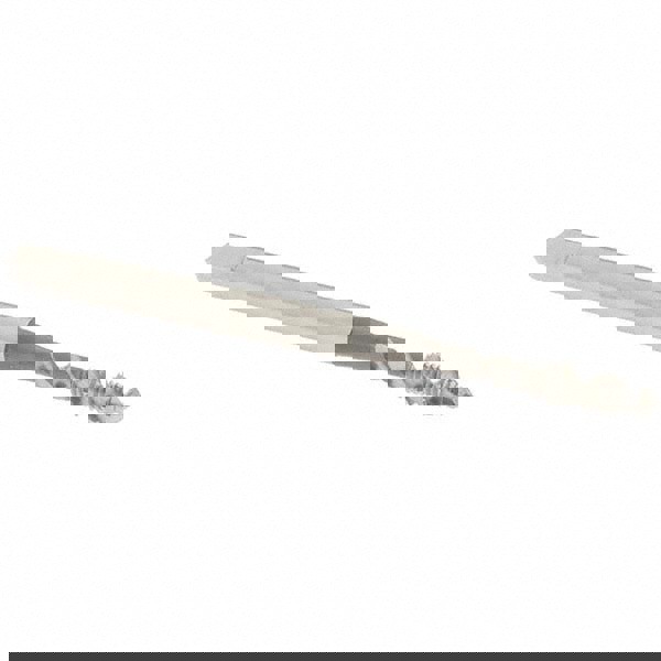 Spiral Flute Tap: M3x0.5, Metric Coarse, 2 Flute, Plug Chamfer, 6H Class of Fit, High-Speed Steel, Bright/Uncoated Finish