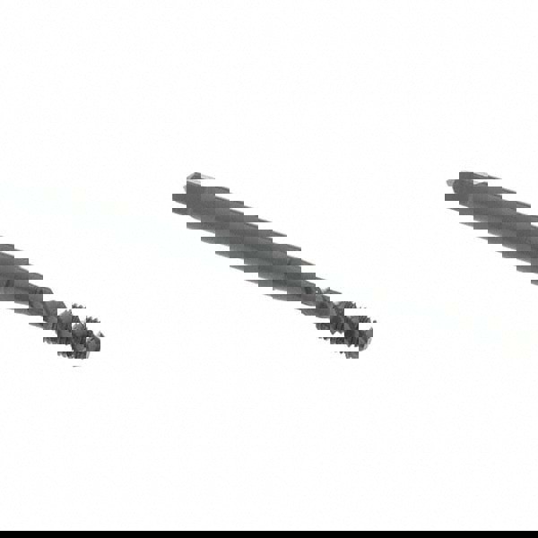 Spiral Flute Tap: M3x0.5, Metric Coarse, 2 Flute, Bottoming Chamfer, 6H Class of Fit, High-Speed Steel, Oxide Finish