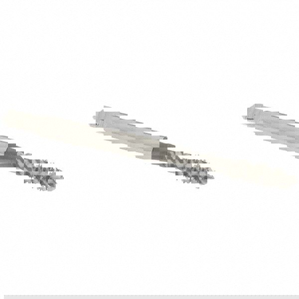 Spiral Flute Tap: M4x0.70, Metric Coarse, 3 Flute, Plug Chamfer, 6H Class of Fit, High-Speed Steel, Bright/Uncoated Finish