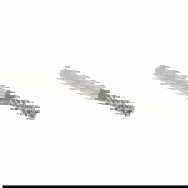 Spiral Flute Tap: M4x0.70, Metric Coarse, 3 Flute, Bottoming Chamfer, 6H Class of Fit, High-Speed Steel, Bright/Uncoated Finish