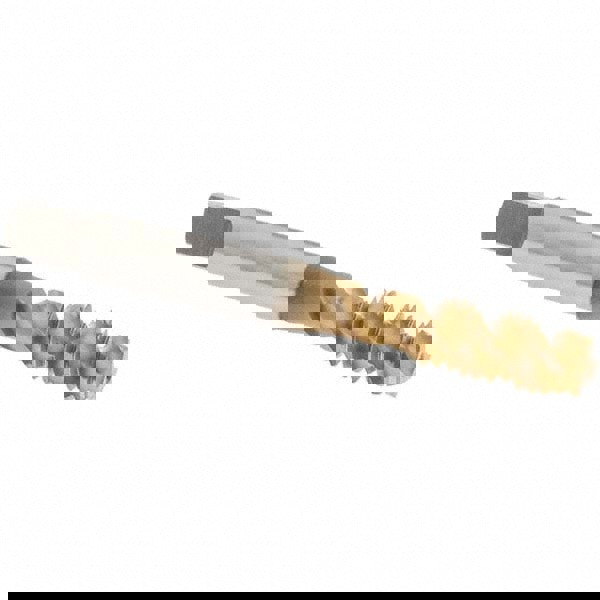 Spiral Flute Tap: M8x1.25, Metric Coarse, 3 Flute, Plug Chamfer, 6H Class of Fit, High-Speed Steel, TiN Finish