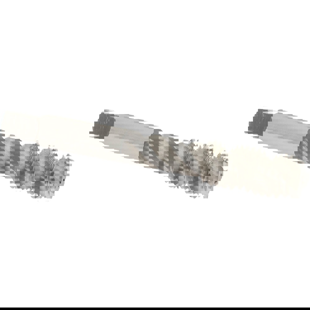 Spiral Flute Tap: M12x1.75, Metric Coarse, 3 Flute, Bottoming Chamfer, 6H Class of Fit, High-Speed Steel, Bright/Uncoated Finish