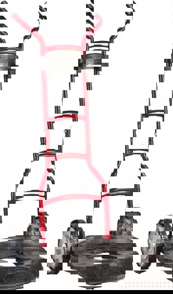 Round Structural Foam Trash Can Dolly