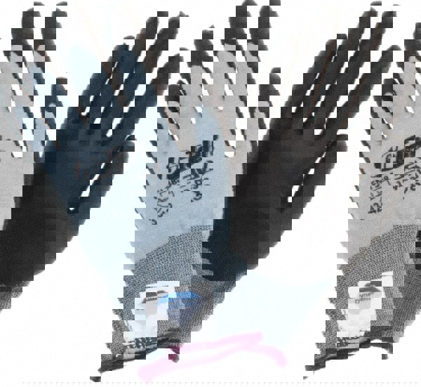 Cut & Abrasion-Resistant Gloves: Size XS, ANSI Cut A2, Polyurethane, Dyneema