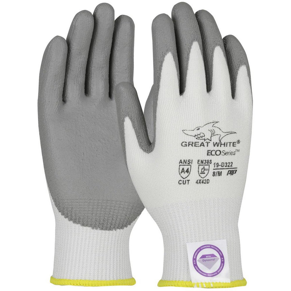 Cut, Puncture & Abrasion-Resistant Gloves: G-Tek 3GX 19-D322, Size X-Large, ANSI Cut A4, ANSI Puncture 3, Polyurethane, Dyneema Diamond