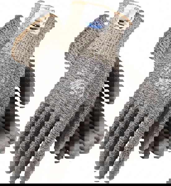 Cut-Resistant Gloves: Size L, ANSI Cut A4, Nitrile, Dyneema