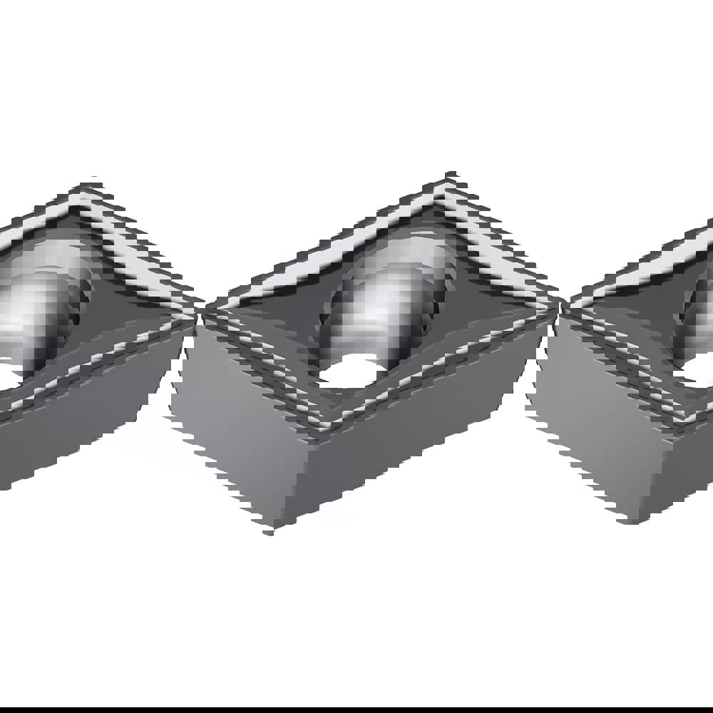 Turning Insert: DCMT32.51EMU AC6020M, Solid Carbide