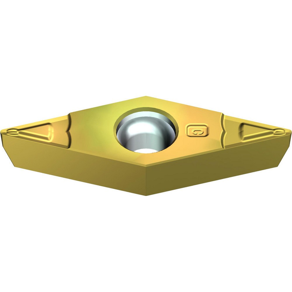 Turning Inserts; Relief Angle: 5 ; Insert Style: VBMT ; Corner Radius (Decimal Inch): 0.0157 ; Included Angle: 35.0 ; Manufacturer Grade: T2500Z ; Coating/Finish: AlN