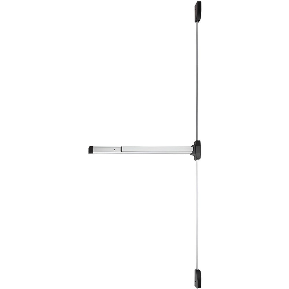 Vertical Bars; Type: Surface Vertical Rod ; Rating: Non Rated ; Hand: Left Hand Reverse ; Minimum Door Width: 3 (Inch); Maximum Door Width: 4.000 (Inch); Grade: 1