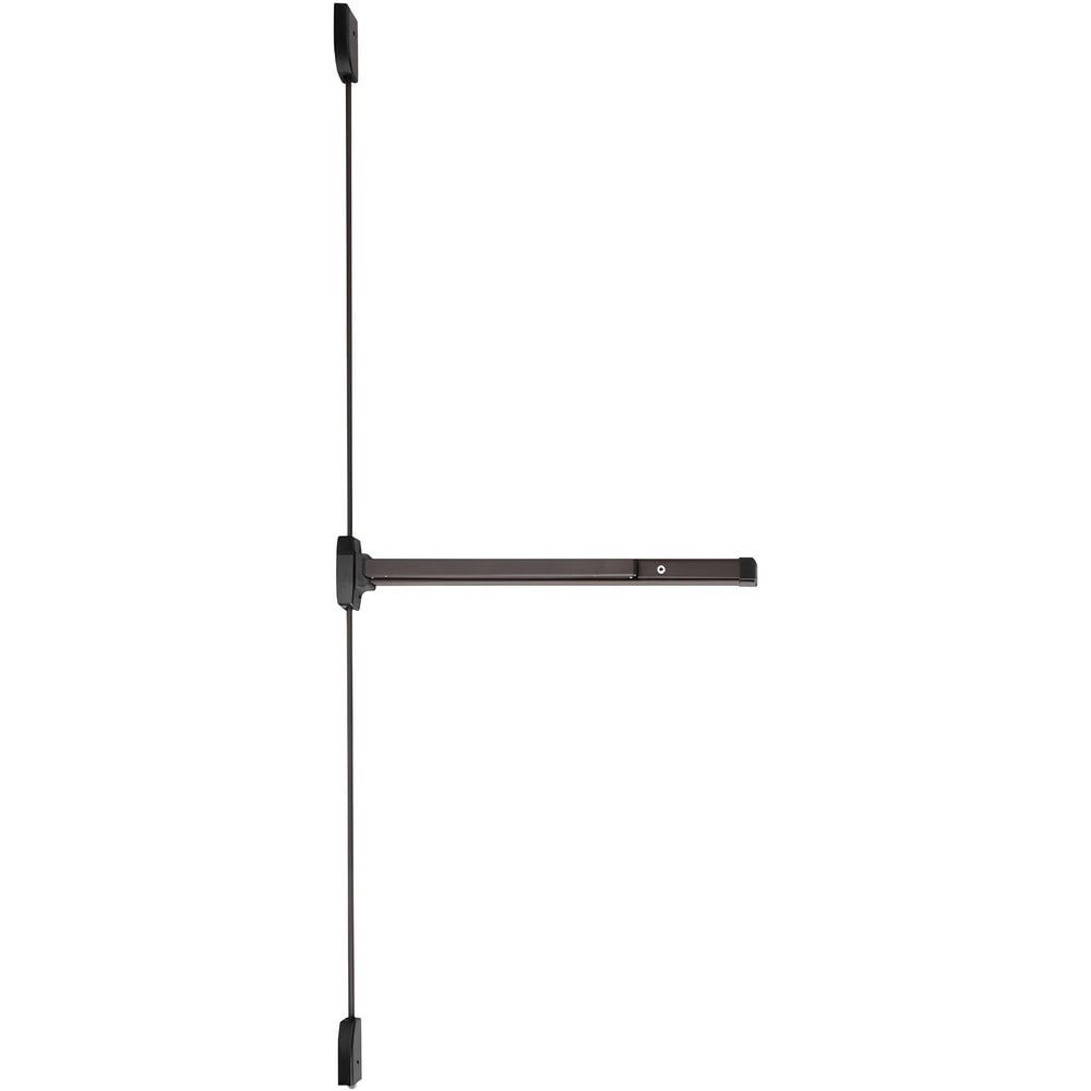 Vertical Bars; Type: Surface Vertical Rod ; Rating: Non Rated ; Hand: Left Hand Reverse ; Minimum Door Width: 3 (Inch); Maximum Door Width: 4.000 (Inch); Grade: 1