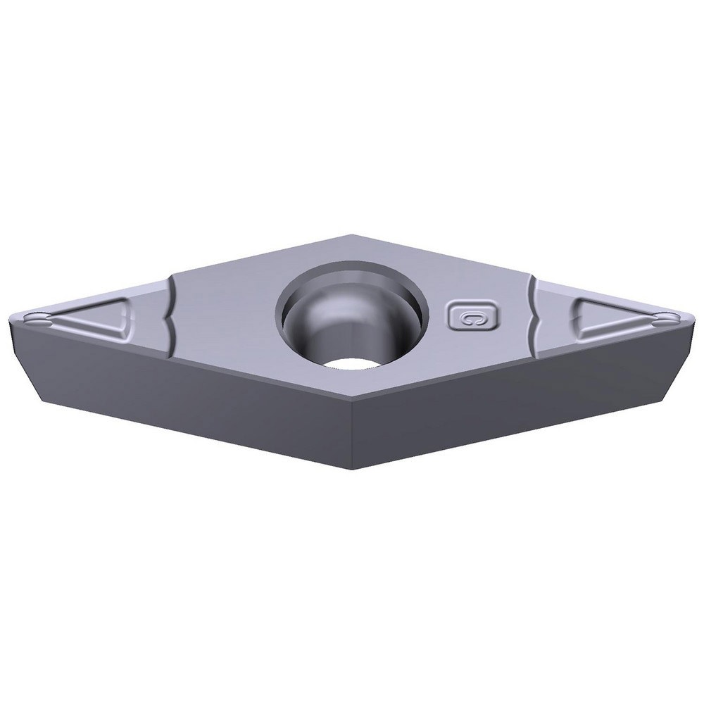 Turning Inserts; Relief Angle: 7 ; Insert Style: VCMT ; Corner Radius (Decimal Inch): 0.0315 ; Included Angle: 35.0 ; Manufacturer Grade: AC5005S ; Coating/Finish: Absotech