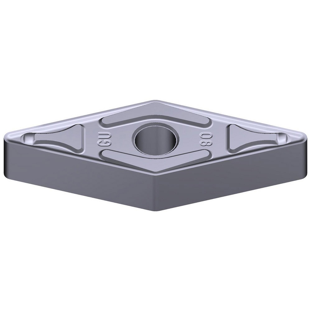 Turning Inserts; Relief Angle: 0 ; Insert Style: VNMG ; Corner Radius (Decimal Inch): 0.0315 ; Included Angle: 35.0 ; Manufacturer Grade: AC5005S ; Coating/Finish: Absotech