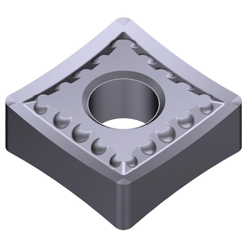 Turning Inserts; Relief Angle: 0 ; Insert Style: SNMG ; Corner Radius (Decimal Inch): 0.0315 ; Included Angle: 90.0 ; Manufacturer Grade: AC5005S ; Coating/Finish: Absotech