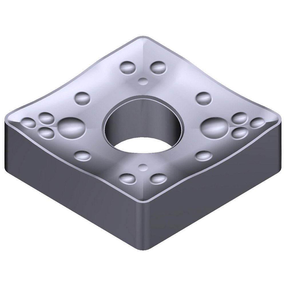 Turning Inserts; Relief Angle: 0 ; Insert Style: CNMM ; Corner Radius (Decimal Inch): 0.0945 ; Included Angle: 80.0 ; Manufacturer Grade: AC5005S ; Coating/Finish: Absotech
