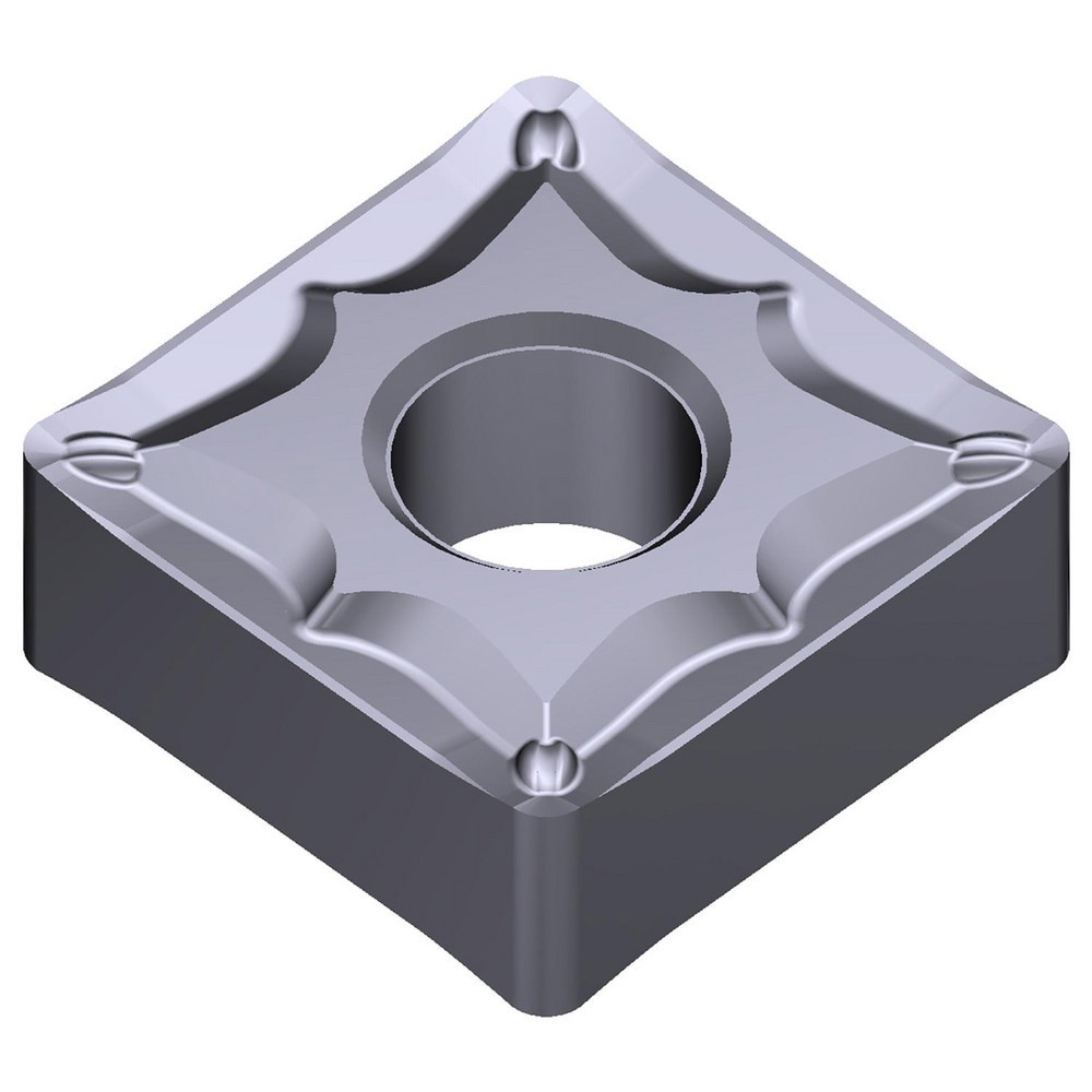 Turning Inserts; Relief Angle: 0 ; Insert Style: SNMG ; Corner Radius (Decimal Inch): 0.0315 ; Included Angle: 90.0 ; Manufacturer Grade: AC5005S ; Coating/Finish: Absotech