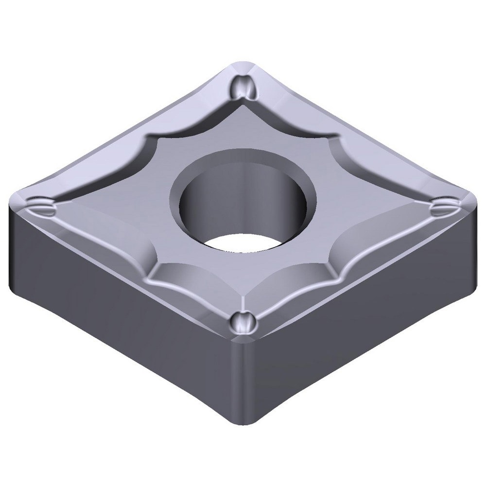 Turning Inserts; Relief Angle: 0 ; Insert Style: CNMG ; Corner Radius (Decimal Inch): 0.0079 ; Included Angle: 80.0 ; Manufacturer Grade: AC5005S ; Coating/Finish: Absotech