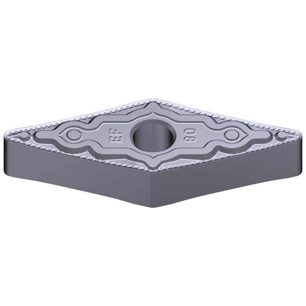 Turning Inserts; Relief Angle: 0 ; Insert Style: VNMG ; Corner Radius (Decimal Inch): 0.0315 ; Included Angle: 35.0 ; Manufacturer Grade: AC5005S ; Coating/Finish: Absotech