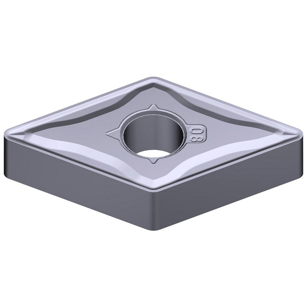 Turning Inserts; Relief Angle: 0 ; Insert Style: DNMG ; Corner Radius (Decimal Inch): 0.0472 ; Included Angle: 55.0 ; Manufacturer Grade: AC5005S ; Coating/Finish: Absotech
