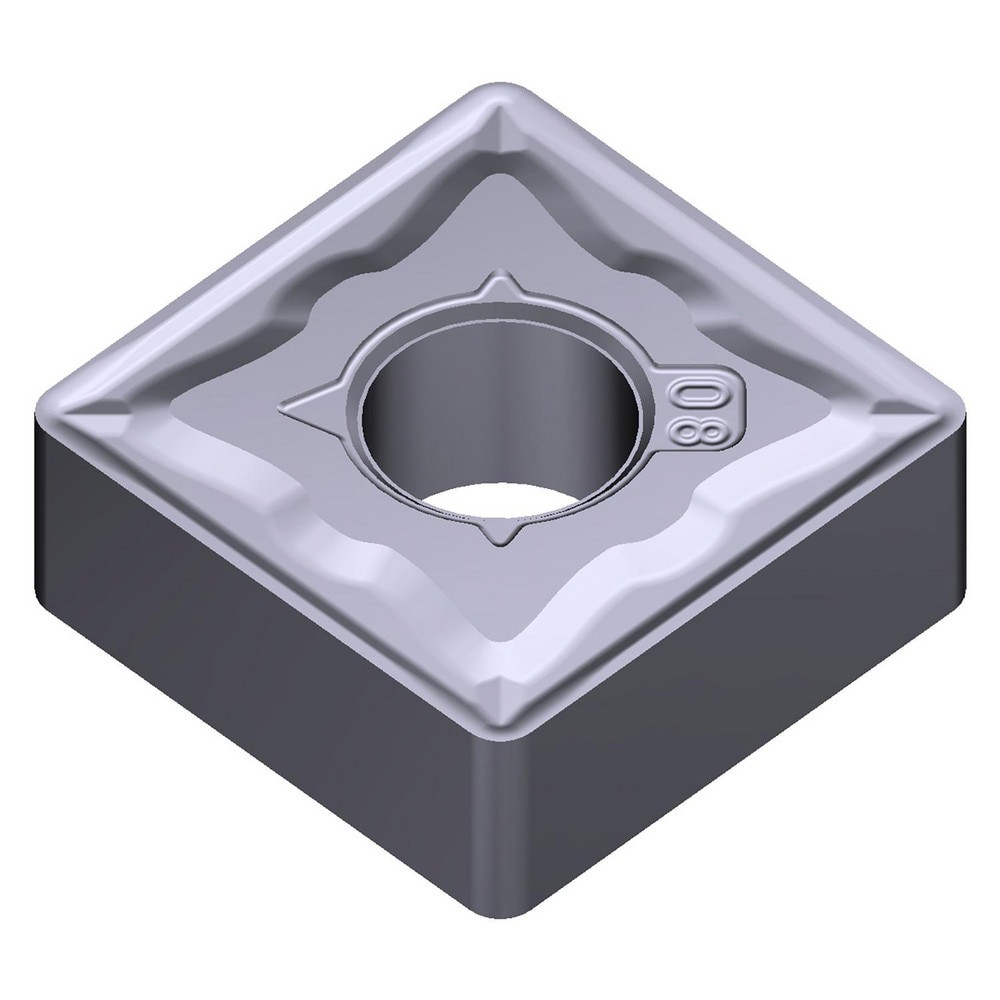 Turning Inserts; Relief Angle: 0 ; Insert Style: SNMG ; Corner Radius (Decimal Inch): 0.0630 ; Included Angle: 90.0 ; Manufacturer Grade: AC5005S ; Coating/Finish: Absotech