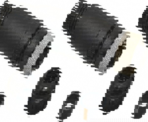 13 Amp, Female Straight Field Attachable Connector Sensor and Receptacle