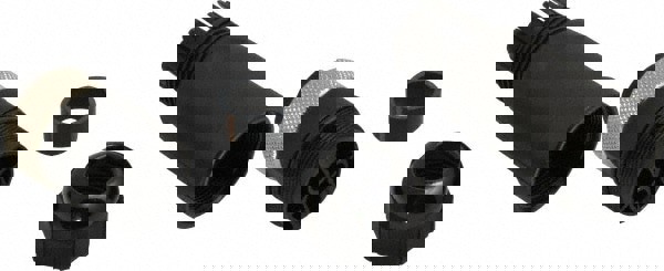 13 Amp, Male Straight Field Attachable Connector Sensor and Receptacle