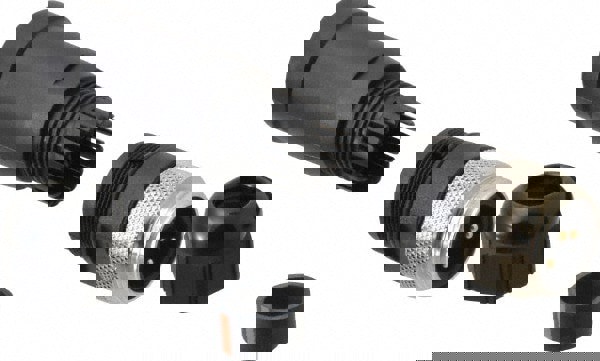 13 Amp, Male Straight Field Attachable Connector Sensor and Receptacle