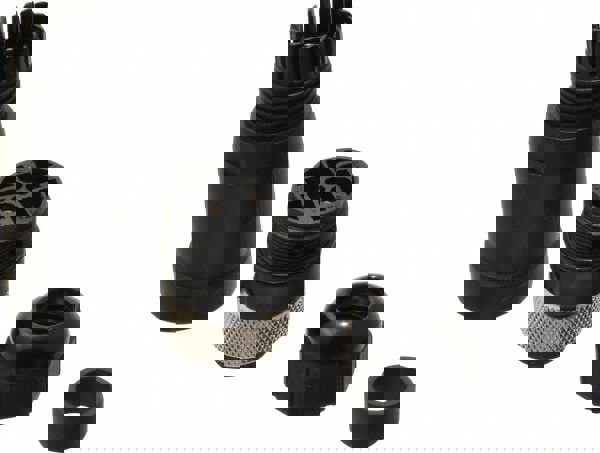 8 Amp, Male Straight Field Attachable Connector Sensor and Receptacle