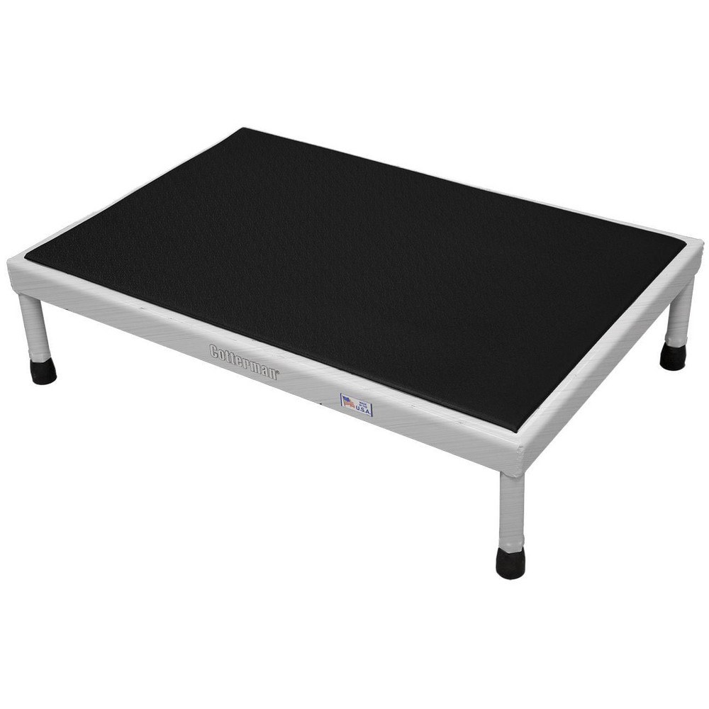 1-Steps Aluminum Adjustable Height Step Platform: 800 lb Capacity