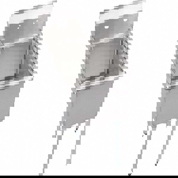 Scullery Sink: 3 Stainless Steel