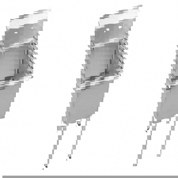 Scullery Sink: 3 Stainless Steel