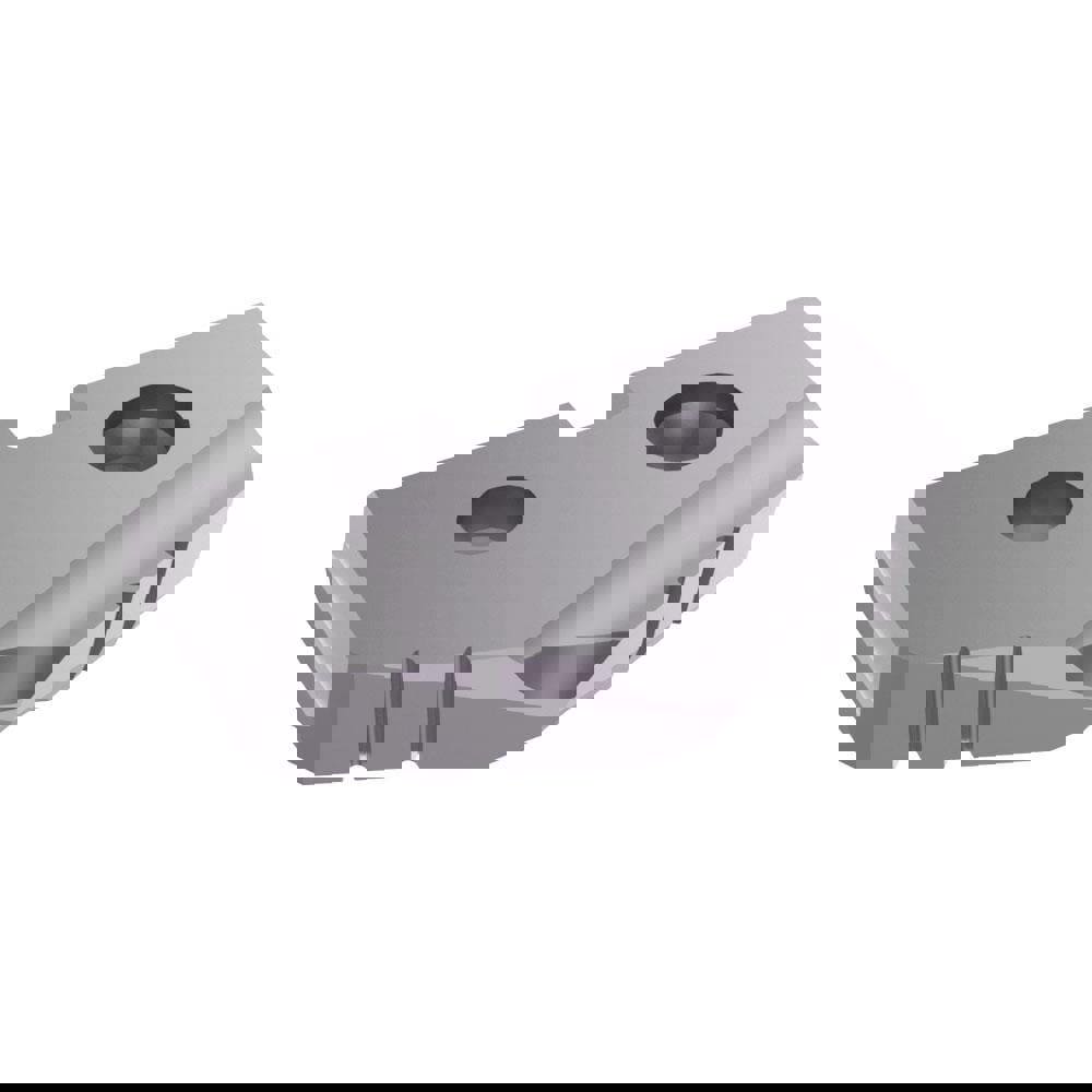 Spade Drill Insert: 20.00 mm Dia, Seat Size 1, Carbide, 132 deg Point
