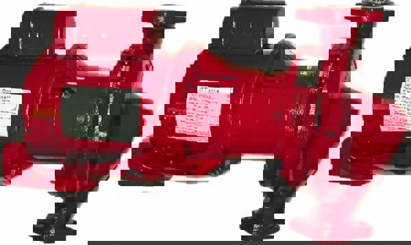 .5 hp, 1 Phase, Cast Iron Housing, Cast Bronze Impeller, Inline Circulator Pump