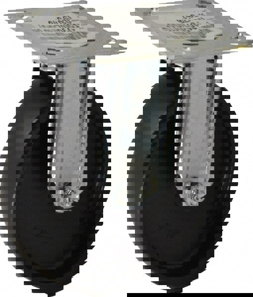 Rigid Top Plate Caster: Polyolefin, 6