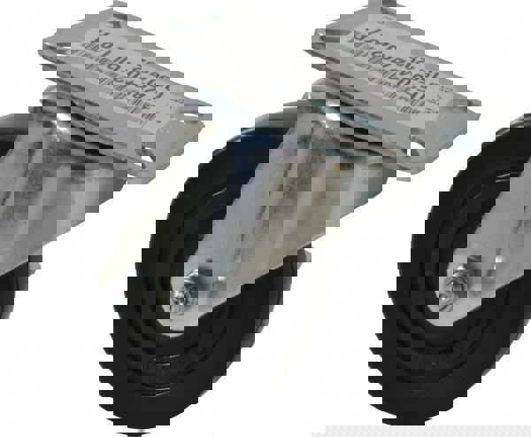 Swivel Top Plate Caster: Polyolefin, 4