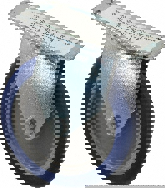 Rigid Top Plate Caster: Polyurethane, 4