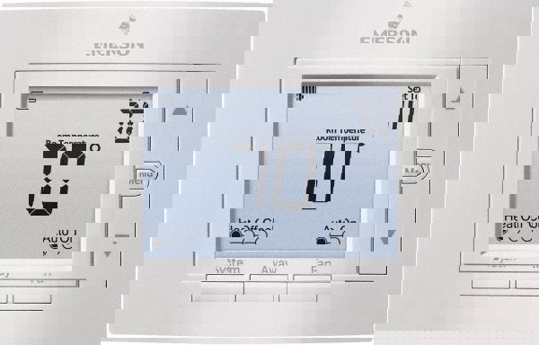 50 to 99&deg;F, 2 Heat, 2 Cool, Digital Nonprogrammable Thermostat